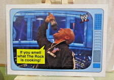2012 Topps Heritage WWE - The Superstars Speak The Rock #11