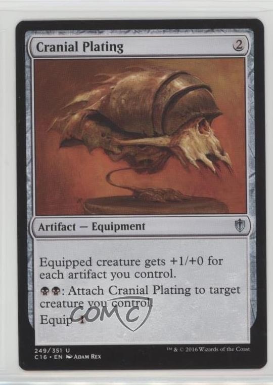 Cranial Plating Magic: Commander 2016 C16 #249