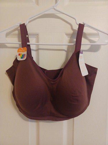 Warner's Easy Does It Stretch Wireless Lightly Lined Comfort Bra 2XL - Picture 2 of 8