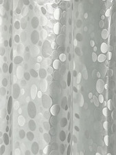 Pebble Pattern PEVA Translucent Shower Curtain Liner, 180X180Cm Waterproof Batht