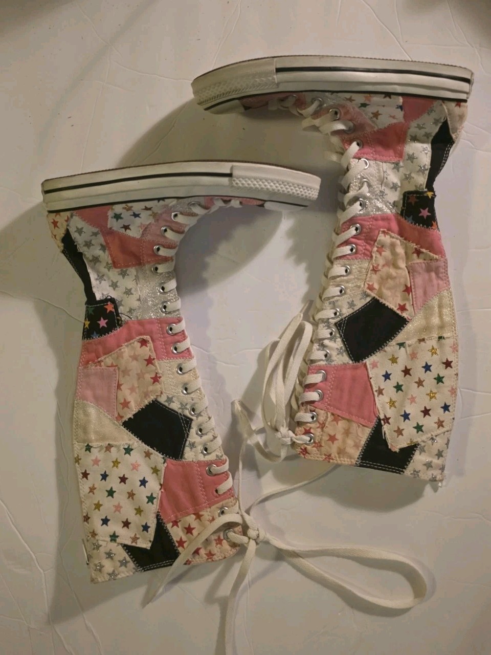 Converse Chuck Taylor Patchwork Knee High Shoes Z… - image 5