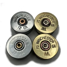Shotgun Shell Magnets -4 Pack, Beer Fridge, Military, Country, Shooting, Hunting