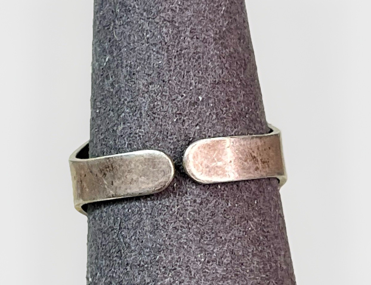 Denmark Sterling Silver Ring Geometric Triangle S… - image 4