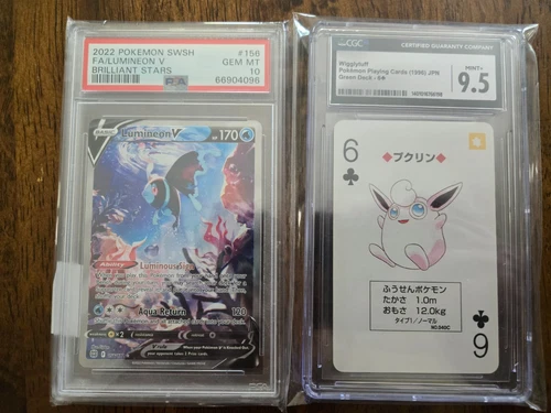 Lumineon V 156/172 Alternate Art - Brilliant Stars Pokemon Sword & Shield PSA 10