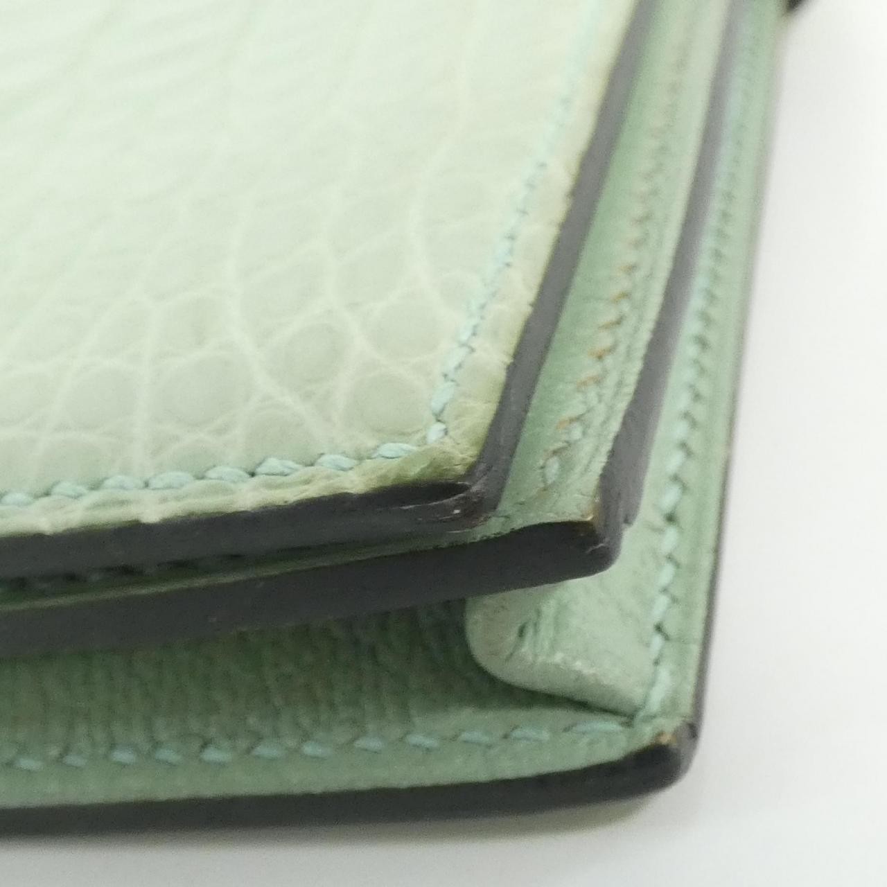 Authentic Hermes Bearn Souffle 048601CK Wallet #230-000-468-0078 image 6