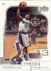 #ad 2001 02 Upper Deck Pros and Prospects #46 Glenn Robinson BSK $0.99