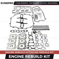 Engine Rebuild Kit Gasket Set Head Bolt For Infiniti FX35 G35 Nissan 350Z 3.5L