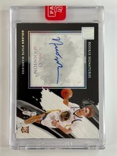 2020-21 Impeccable Basketball - Nico Mannion Rookie Signatures #RS-NIC (AU, RC)