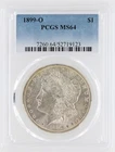 1899-O Morgan Dollar PCGS MS64 S$1 New Orleans Minted Silver Dollar No Reserve
