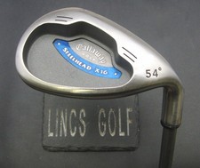 Callaway Steelhead X-16 54° Sand Wedge Stiff Graphite Shaft Callaway Grip