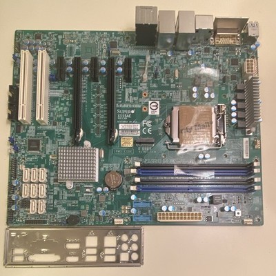 Supermicro X11SAE ATX LGA1151 DDR4 Motherboard 4 DIMM w/ I/O Shield