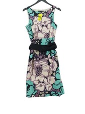 Coast Bodycon Midi Dress UK10 in Multi