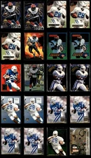 1994 Marshall Faulk Rookie Card Lot of (40) Rams HOF Multiple Brands Value!
