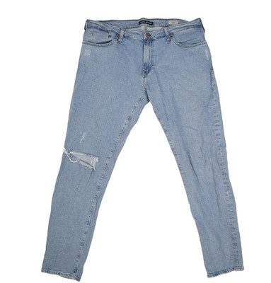 Mavi Jeans Mens Jeans 32x32 Blue James Skinny Distressed Ripped Denim Pants