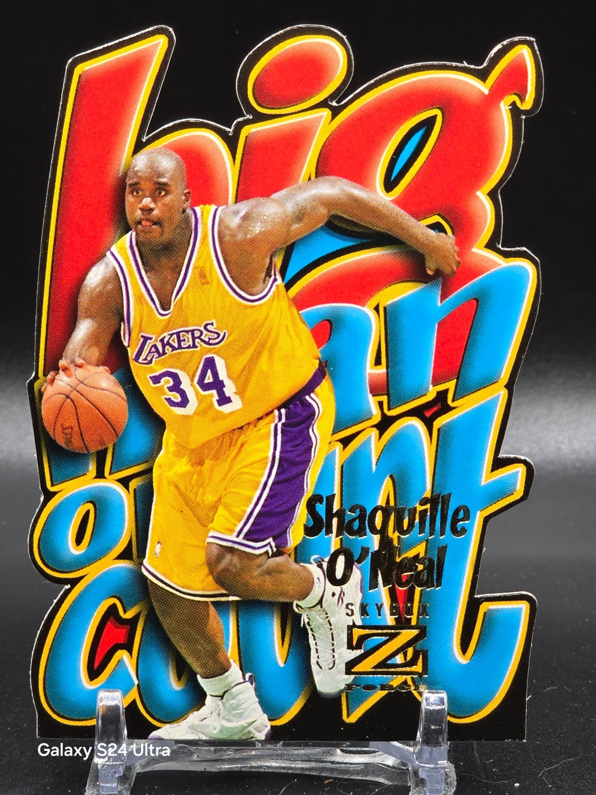 Shaquille O'Neal 1996 Skybox Z-Force #8 Big Men on Court Price