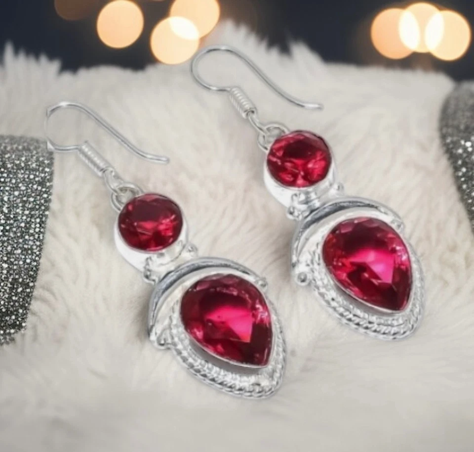 Gemstone bundle mixed lot of jewellery 28 pieces included Sterling Silver - Image 4 of 4