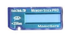 SanDisk Memory Stick Pro Magic Gate 256MB SDMSV-256 Genuine Camera Memory Card