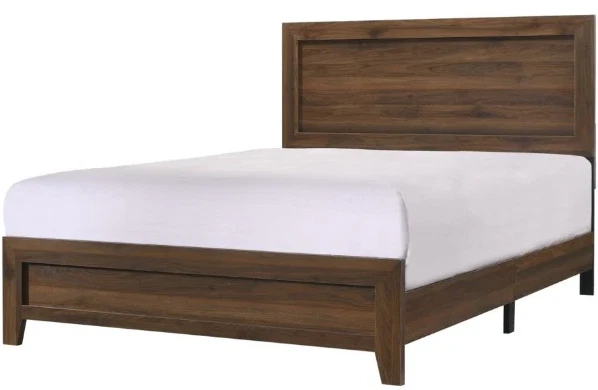 Комплект для спальни Crown Mark Millie Panel с сундуком в насыщенной вишнево-коричневой отделке - Изображение 2 из 4