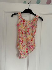 EINMAL GETRAGEN - Top Zustand 2-3 Jahre Badeanzug Badeanzug Blume rosa