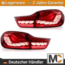 Heckleuchten-Set OLED Rot Klarglas dynamisch passt f�r BMW 4er F32 F33 F36 F82
