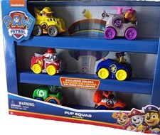 Spin Master PAW Patrol Pup Squad Racers Exclusive Colors Vehicle Set New