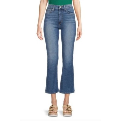 Hudson Farrah Ultra High Rise Bootcut Crop