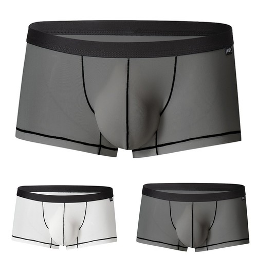 Men Underwear Men Boxer Briefs Underwear Boxer Trunk Breathable Panties - Bild 2 von 20