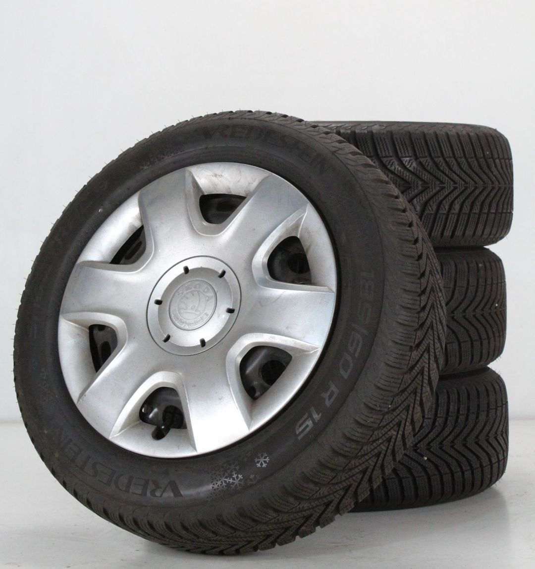 Skoda Fabia III NJ Winter Wheels Rims 15 Inch Steel Rims 6C0601027B