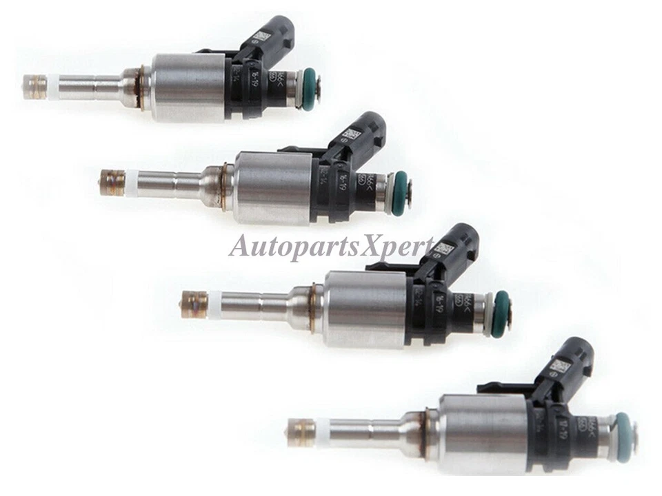 For AUDI A3 2008-2013 A4 Quattro 2009-15 06H906036P 4x Bosch OEM Fuel Injectors Foto 4 de 4