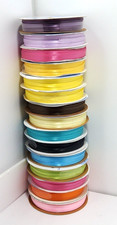 Lot of 15 Spool Ribbon Assorted Multicolor Lengths Brands