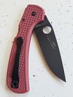 Spyderco Wayne Goddard CPM-4V St Nick's Knives Exclusive C16FPRDBK  — photo 8