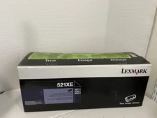 New-Lexmark Extra High Yield Toner Cartridge, 521XE,
