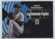 2022 Topps Update Generation Now Blue /600 Matt Manning #GN-75 0l44