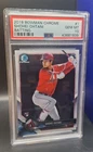 PSA 10 SHOHEI OHTANI/OTANI 2018 BOWMAN CHROME BATTING ANGELS ROOKIE RC GEM MINT
