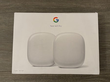 Google Nest Wifi Pro Wi-Fi 6E Router Mesh System 2-Pack GRADE A