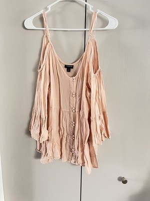 Torrid Light Peach Size 1 Women s Top