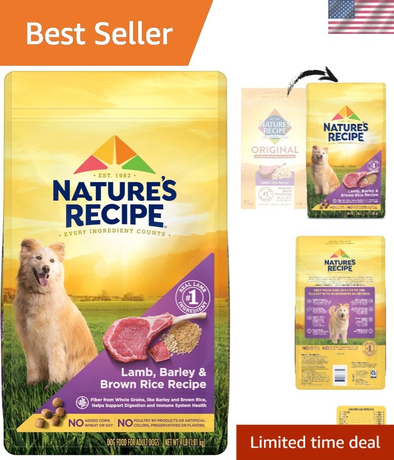 For Adults - 4 Lb Bag By Nature's Recipe