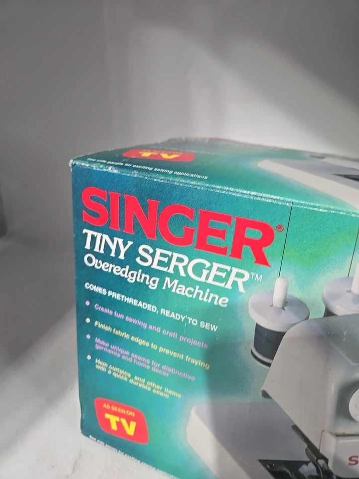 Singer Tiny Serger Electric Overedging Machine - (TS380A) Brand New In Box - Image 2 of 4