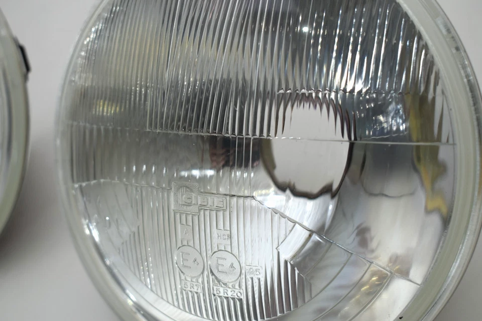 2 FARÓIS CIBIE 7" H4, FABRICADOS NA FRANÇA, EXCELENTE ESTADO - Imagem 2 de 4