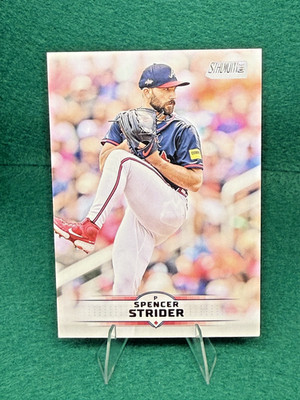 2025 Topps Stadium Club #90 Spencer Strider- ATL Braves Star- Mint Condition