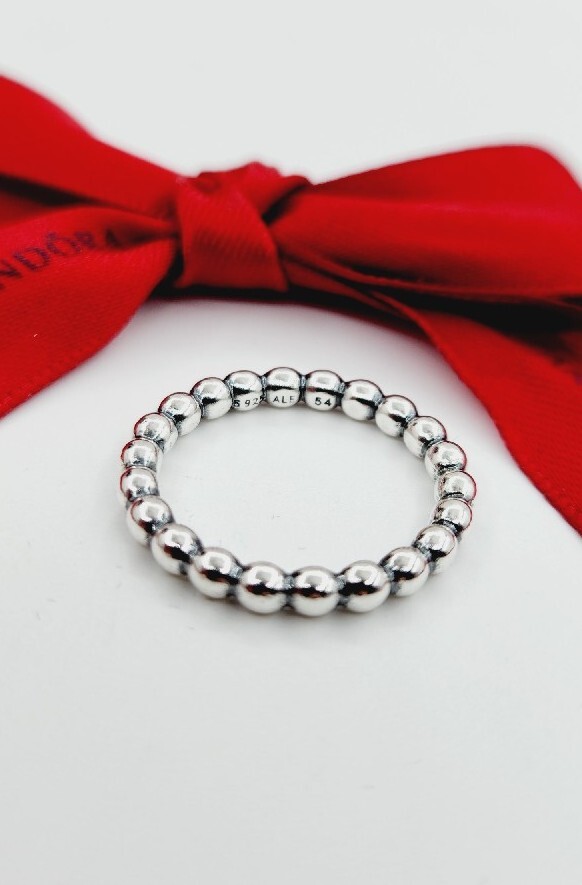 Authentic Pandora Silver Large Bubble Cloud Nine … - image 4