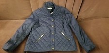 Indigo Quilted Jacket Justfab Xl