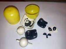 887 J2) STECKFIGUREN, SPIELZEUG KINDER TIERE PANDA MIT AKF /ANCIEN,MONTABLE,LOT