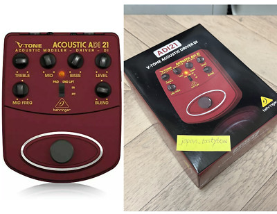 BEHRINGER Gitarreneffektor Akogi Preamp Direct Box ADI21