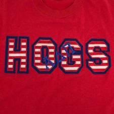 Vintage Single Stitch USA Made HOGS Alpha Delta Pi Shirt University of Arkansas