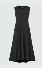 Uniqlo x Theory Black A-Line Swing Dress M Japan Size Sleeveless w/ Pockets