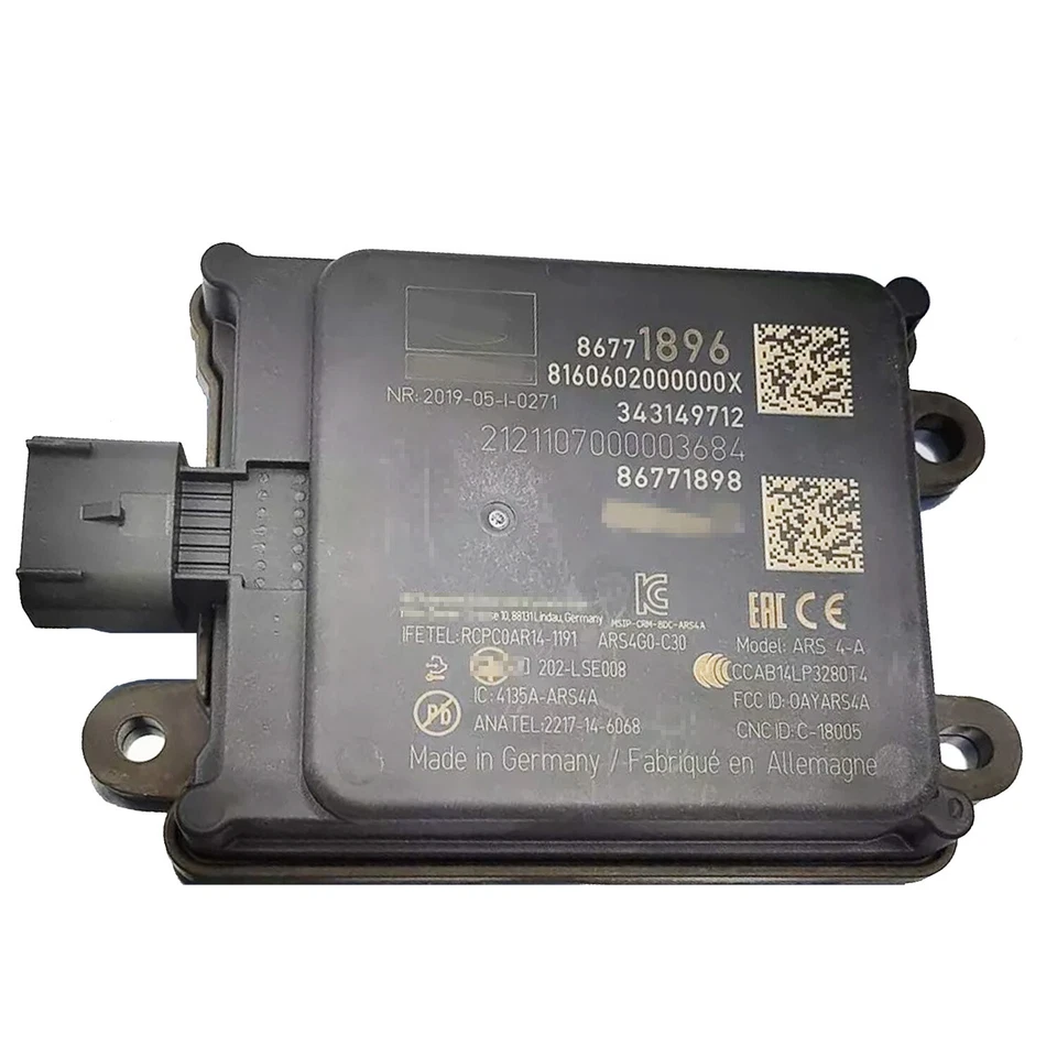 FRONT RADAR ADAPTIVE CRUISE CONTROL UNIT FOR 20-21 Cadillac XT6, 17-22 GMC BUICK - Image 3 of 4