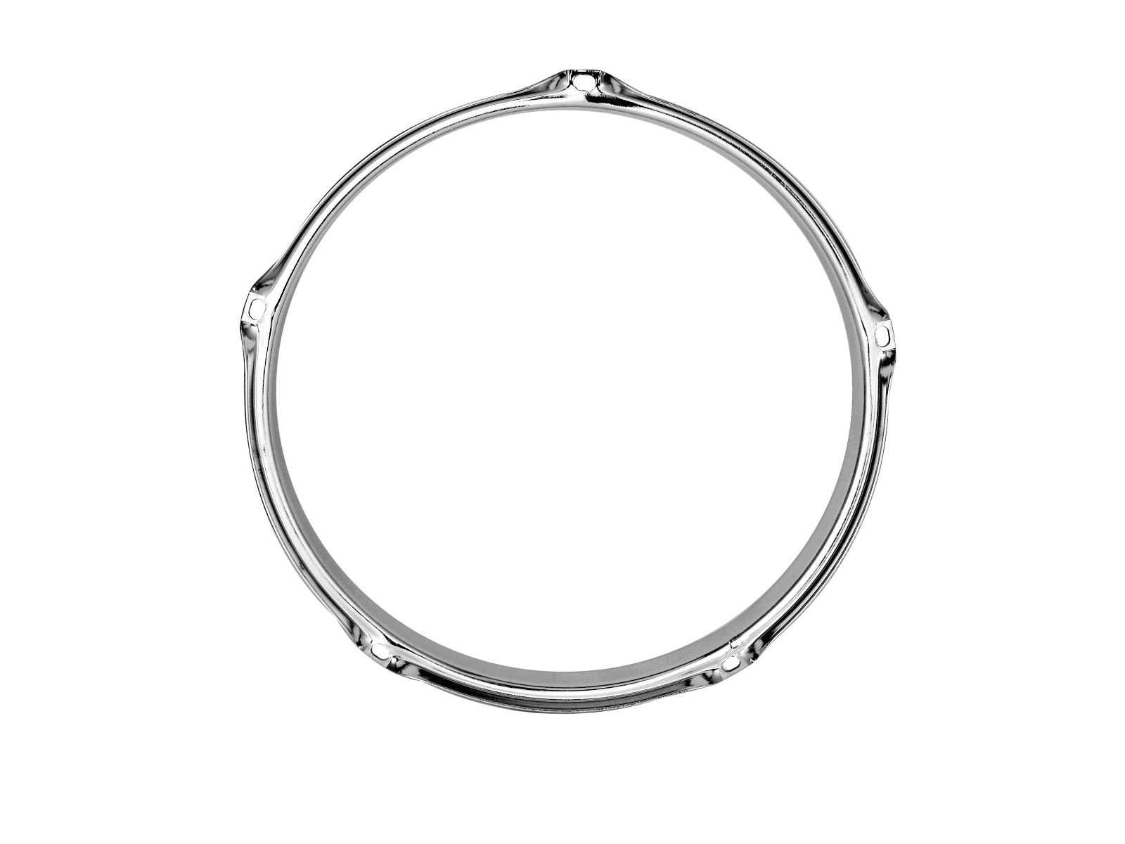 1PC 8 Inch 5 Hole Tom Drum Hoop / Drum Rim 8" 5Lug / Chrome eBay