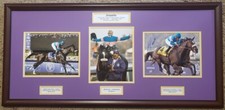 Zenyatta Breeders' Cup Commemorative Framed and Signed Mike Smith