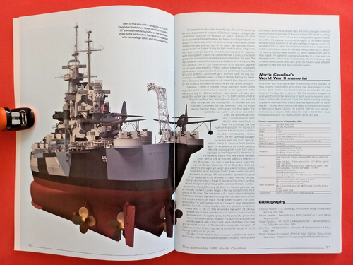 Kagero Super Dibujos en 3D 16033 33, El Acorazado USS NORTH CAROLINA - Imagen 4 de 10